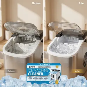 Ice maker cleaner and descaler, upgraded formula, suitable for cleaning household ice makers.Kitchen-safe descaling tablets, suitable for all types of household ice makers. machine