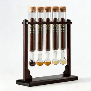 Cigar Flavor Injector Humidifier Set, Hardwood Cigar Flavored Moisturizer, Innovative Dual-Function, Handcrafted Premium Wood, Ideal for Cigar Lovers