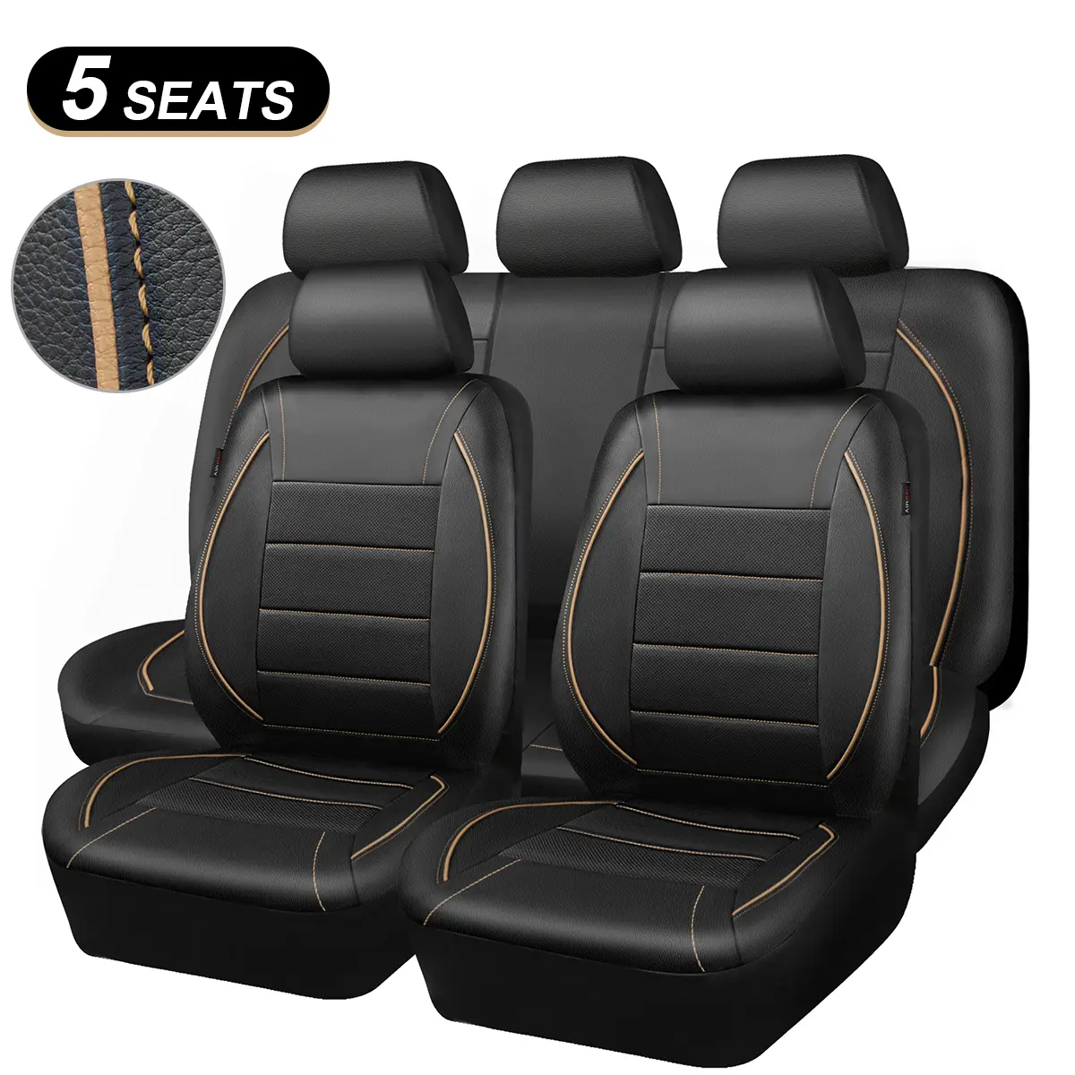 Beige Black-Full set