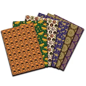 6Sheet Eid Mubarak Wrapping Paper, Ramadan Eid Al-fitr Gift Wrap Paper, Moon Star Lantern Design Craft Paper for Islamic Holiday, Shower, Birthday, DIY Crafts Gift Packing, Islamic Muslim Party Supplies, Ramadan Kareem Party Decoration, 19.7 x 27.6 Inch