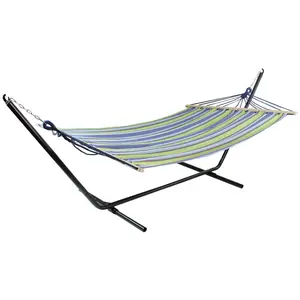 Northlight 76" Colorful Striped Double Hammock
