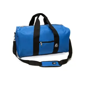 212 MAIN Everest Basic Gear Bag - Standard Size, Navy Blue, Adjustable Straps, Lightweight Carry, Single Compartment, Zip Closure