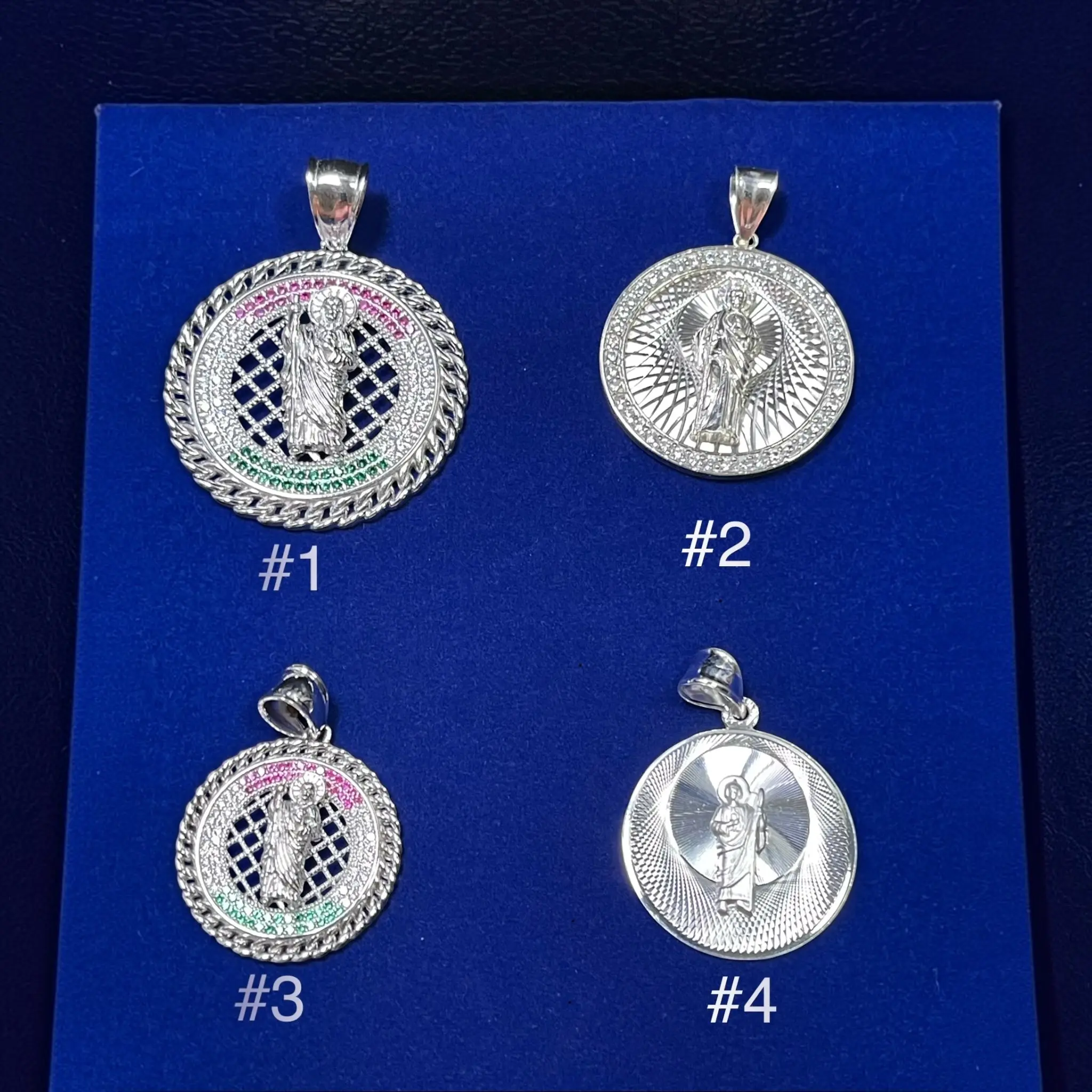 925 Sterling Silver St. Jude Pendant