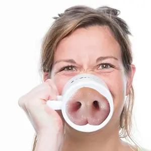 5sheets Pig Nose Expression Reusable Stickers Removable Kitchen Sticker Labels Jars Bottle Cup Chalkboard Stickers Wall Sticker