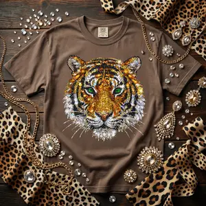 Gemstone Tiger Tee | Comfort Colors