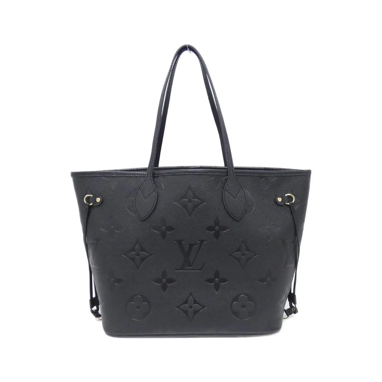 Pre-owned Louis Vuitton Calfskin Tote Bags Monogram Empreinte Neverfull Bag