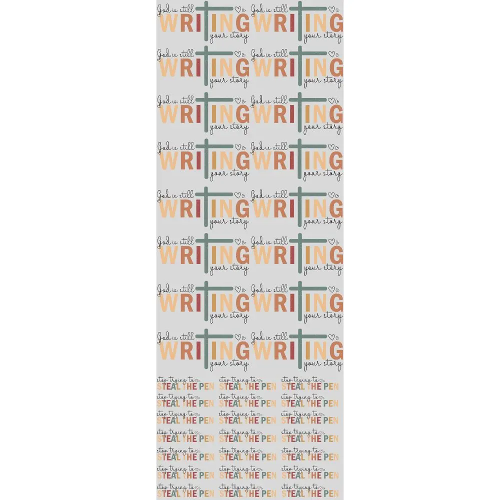 Stop Trying To Steal The Pen DTF Transfers Gang Sheet 22” wide x 60” long DIY Direct to Film T Shirt Transfers