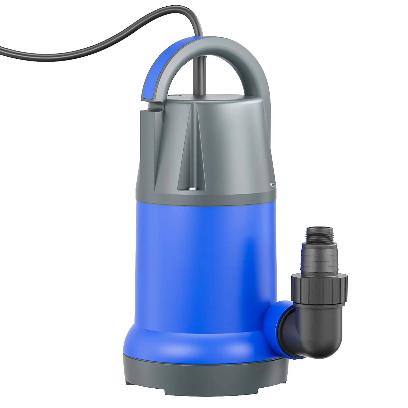 Sump Pump Submersible Water Pump 1HP 3700GPH Portable Electric Utility Pumps for Hot Tub, Standing Water, Pools, Boats, Gardens, and Pond