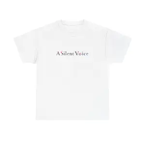 A Silent Voice Minimalist Anime Tee