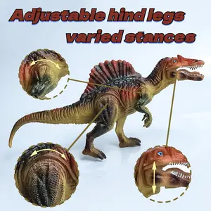 Ten-Inch PVC Prehistoric Spiny Dragon Model, Sword Dragon Dinosaur Lover Gift, Desktop Window Bonsai Decoration, Christmas Halloween Graduation