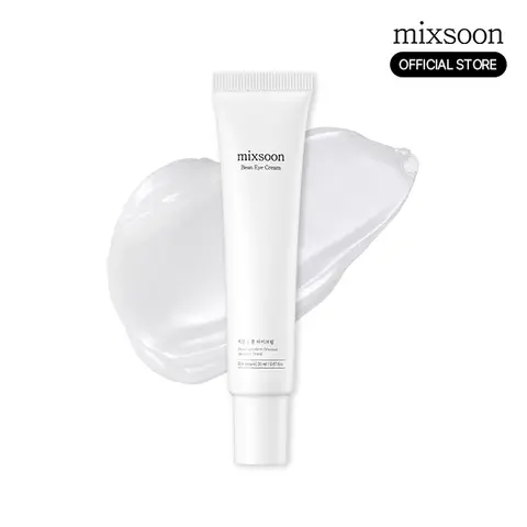 [mixsoon Official Shop] Bean Eye Cream 0.67 fl.oz / 20ml — Non-Sticky Eye Cream for Deep Hydration and Moisturizing Care, Korean Skin Care