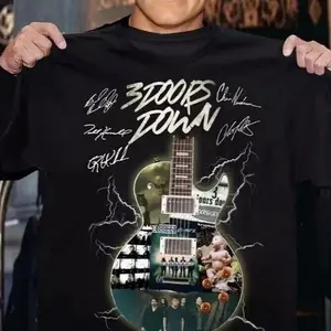 Remember 3 Doors Down Band Signatures Unisex Shirt Gift For Fan