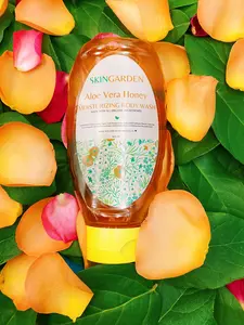 Skin Garden Aloe Vera Honey Moisturizing Body Wash - Natural Formula with Aloe Vera & Honey for Skin Care