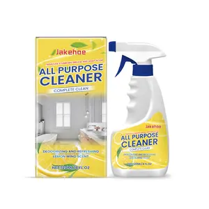 Jakehoe Multi-Purpose Cleaner Kitchen Oil Cleaner Stain Removal Floor Cleaner Multifunctional Gentle Cleaning Household Spray