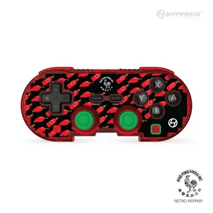 Hyperkin Pixel Art Controller for Switch, Windows 10/11, & more, 30ft Bluetooth Connectivity, 20+ hours of gaming, USB C, Turbo button