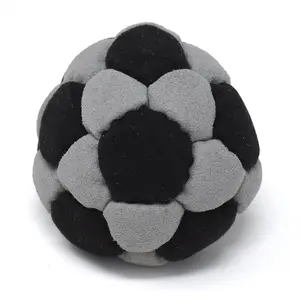 32-Panel Footbag - Grey & Black