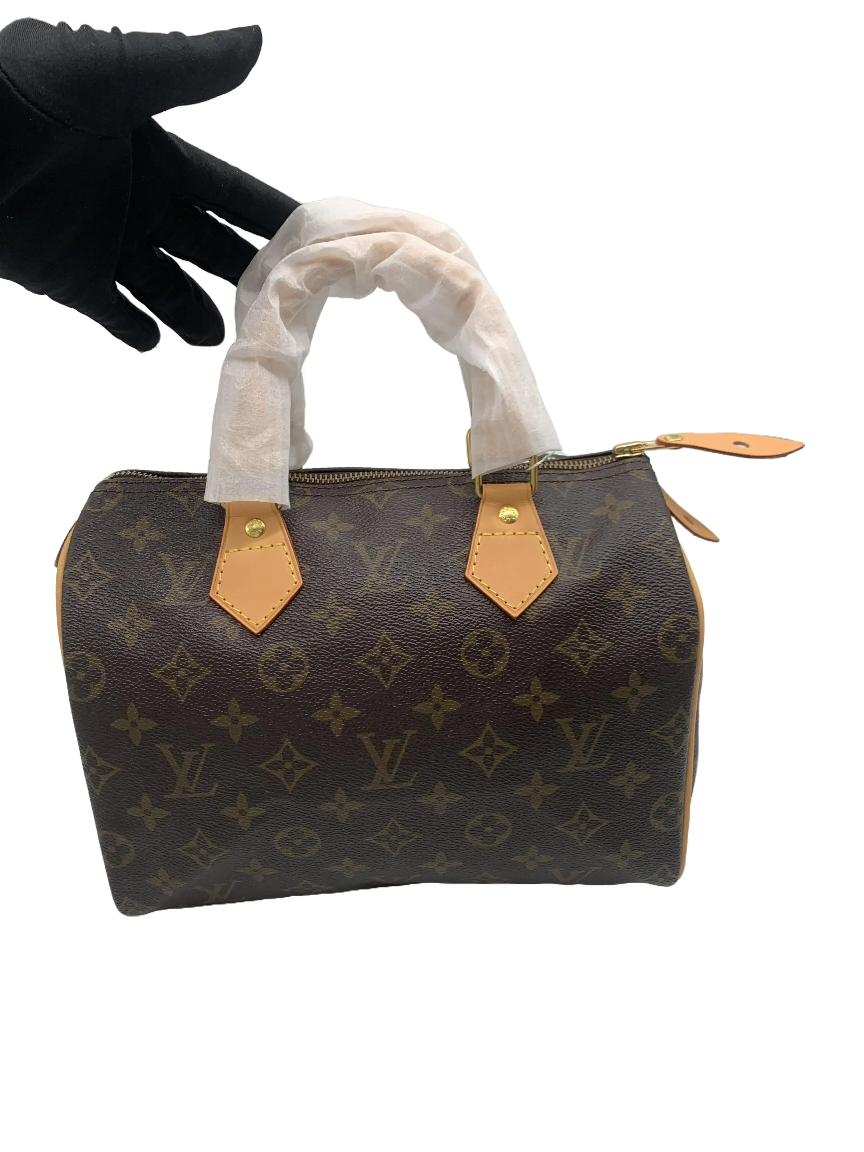Pre-owned Louis Vuitton LV Monogram Speedy25 Classic Pillow Handbag/WJ08208509/8509