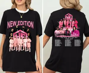 Vintage NE music Shirt, 90s Pop Music Tour Shirt, Casual Clothing