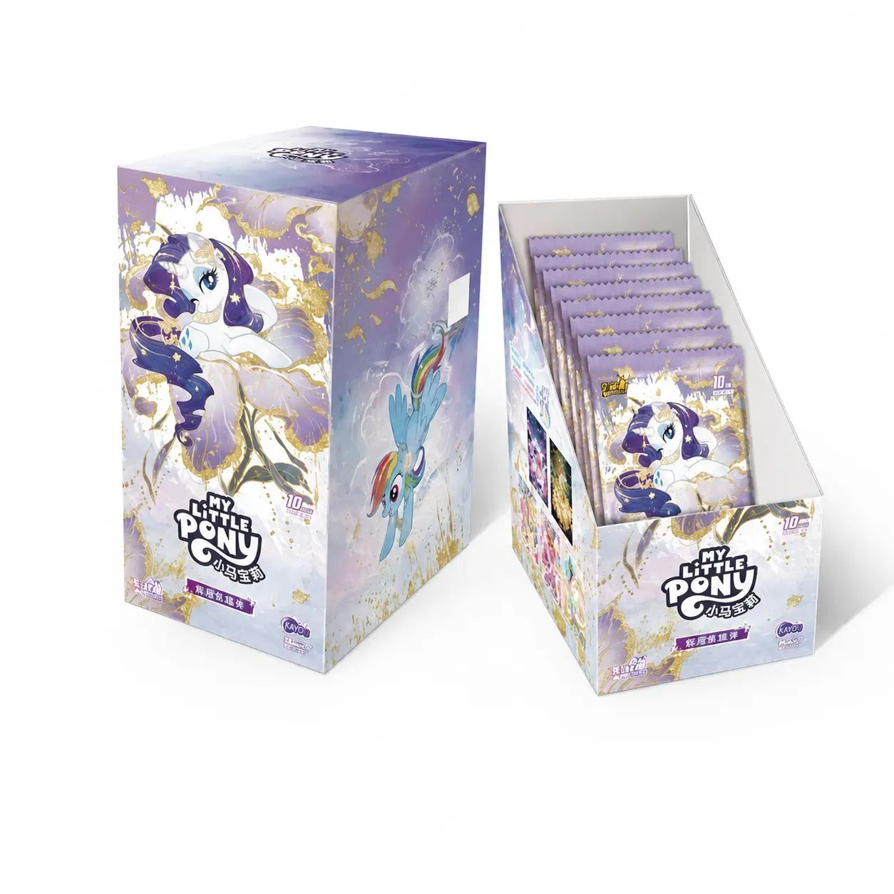 KAYOU My Little Pony Trading Cards CN Moon V11, Friendship Eternal Series, Collectible Cards for Pony Fans
