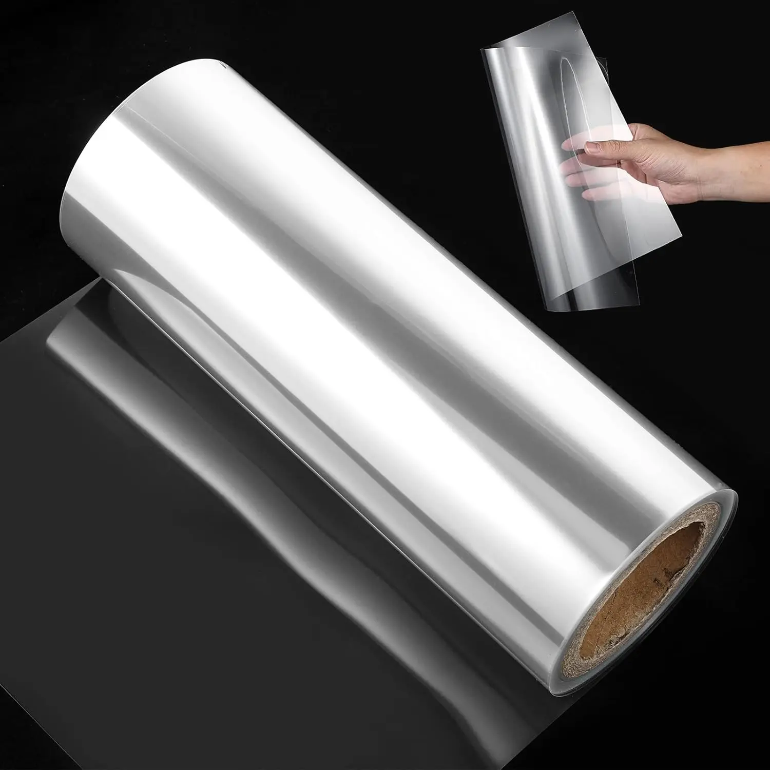 Blank Reusable 4 Mil Acetate Mylar Stencil Paper, 12 in x 40 ft, Easy-to-Cut with Reusability, for Stencil Making, Home Decor, Office Stationery & Supplies