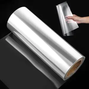 Acetate Sheets 12inchs x 40ft 4 mil Mylar Sheet Crafts Clear PET Blank Stencil Paper DIY Projects and Cutting Machines