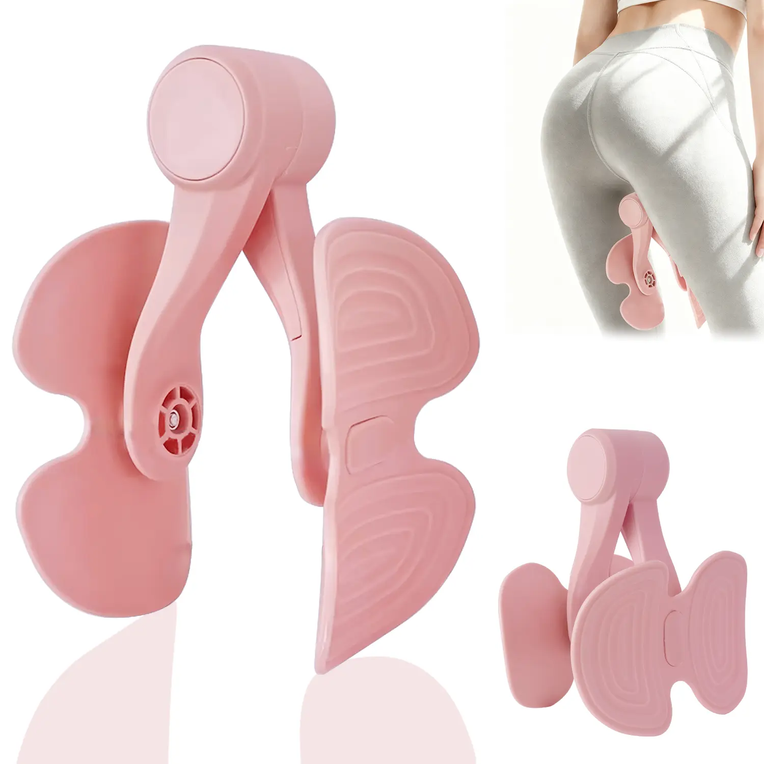 Thigh Stretch, Inner Thigh Toner & Leg Exerciser, Glute Trainer, Pelvic Floor Muscle Recovery for Women, Home Workout, Portable Fitness Equipment, Strength Training Accessories for Men & Women hip abductor master trainer