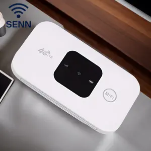 2025 Pocket WiFi Router - High Speed 4G LTE Mobile Hotspot for iPhone Android Laptop, Long Battery Compact White SIM Card Plug-in Portable WiFi Hotspot for Travel