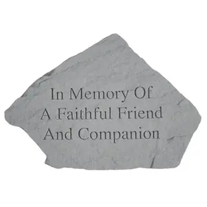 212 MAIN Hand Cast Decorative Plaque - 11x8 in Weatherproof Wall Display, In Memory of A Faithful Friend Festive Home Decoration