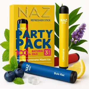 Refreshing Nasal Stick 3-Pack | Refreshing Cooling Sensation | Portable Design | Portable for Daily Use