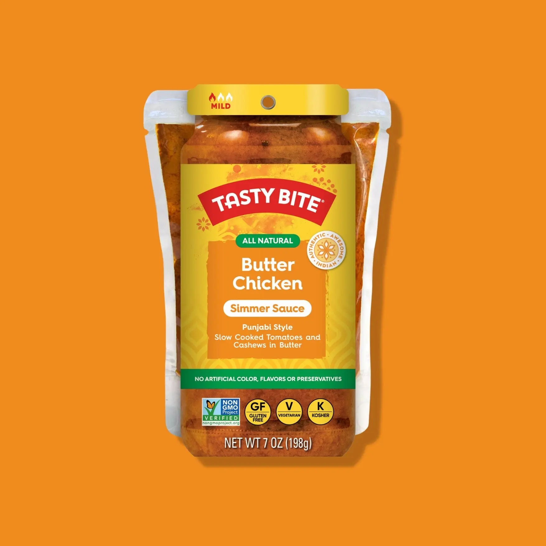 Butter Chicken Simmer Sauce Pouch – 5 Pack
