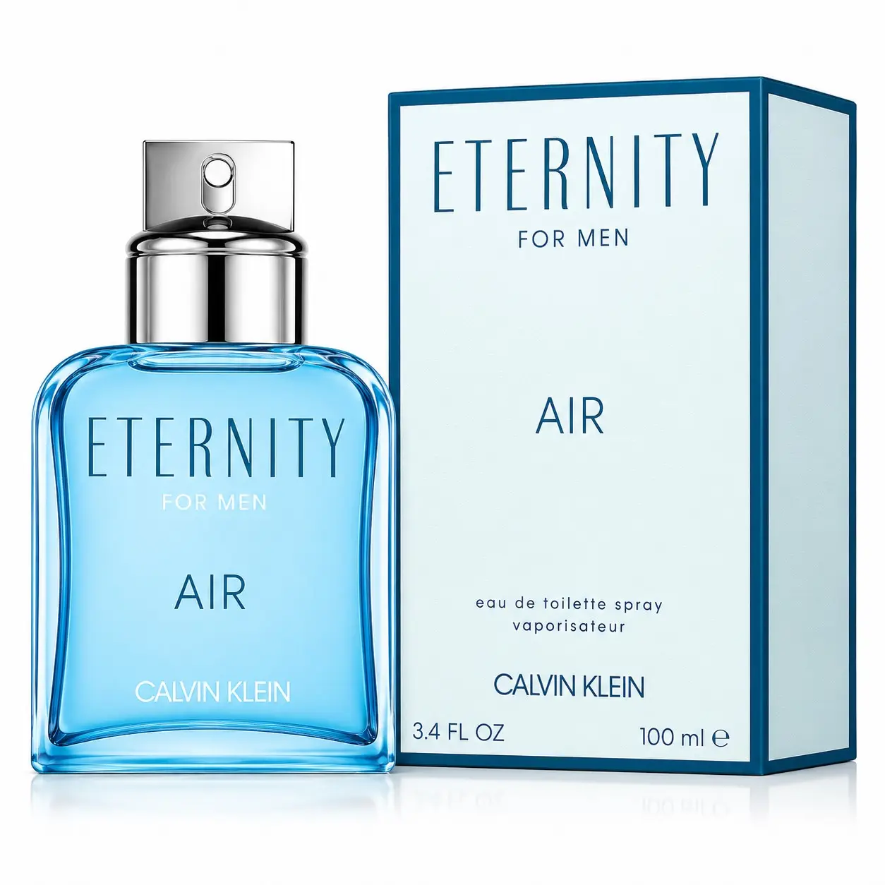 Calvin Klein Eternity Air Eau de Toilette Spray for Men, 3.4 fl oz - Fresh, Long-Lasting Fragrance for Men