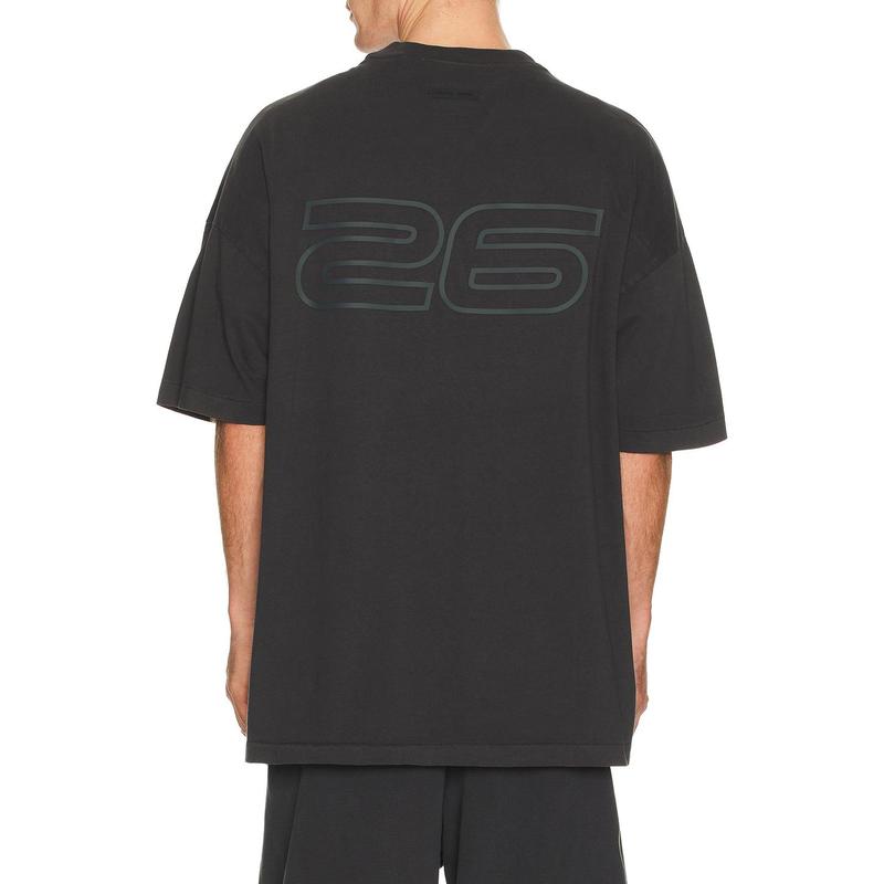 Fear of God ESSENTIALS 90'S Short Sleeve Tee in Vintage Black