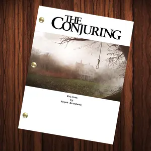 The Conjuring Movie Script Reprint Full Screenplay Full Script
