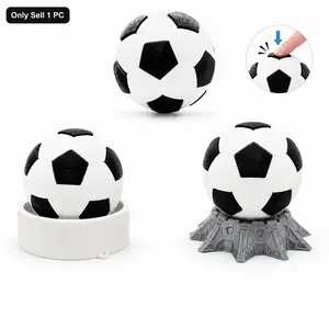 Soccer Ball Clicker Fidget Toy, Soccer Fidget Clicker, Soccer Ball Stress Relief Toy, Mechanical Tactile Pocket Push Toy with Crisp Clicking Feedback, for Daily Play, Office, Travel and Handheld Fun