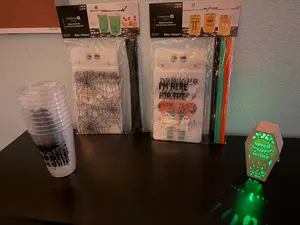 Halloween Party Kit – Spooky Drink Set with LED Coffin Décor & Cups | Not Your Regular Store Exclusive