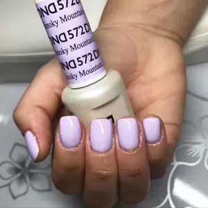 DND 572 Great Smoky Mountain Gel and Lacquer Duo nail care nail art lilac color