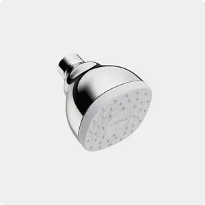 Canopy Mini Filtered Shower Head | High Pressure Shower Head Filter Reduces Chlorine & Contaminants for Healthy-Looking Skin & Hair | Compact Shower Filter for Rentals & Apartments | Tool-Free Install | Tri-Media Filtration