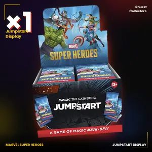 Magic: The Gathering - Marvel Super Heroes - Jumpstart Booster Display