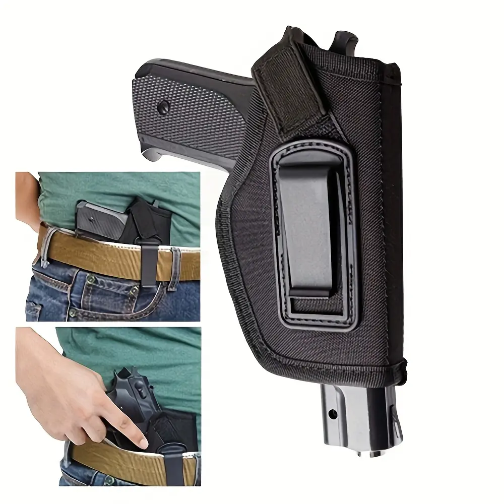 Invisible Tactical Holster for All Handers with Built-in Belt Unisex Concealed Carry Holster for Right and Left Handed Users