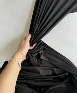 Black Shiny Nylon Spandex