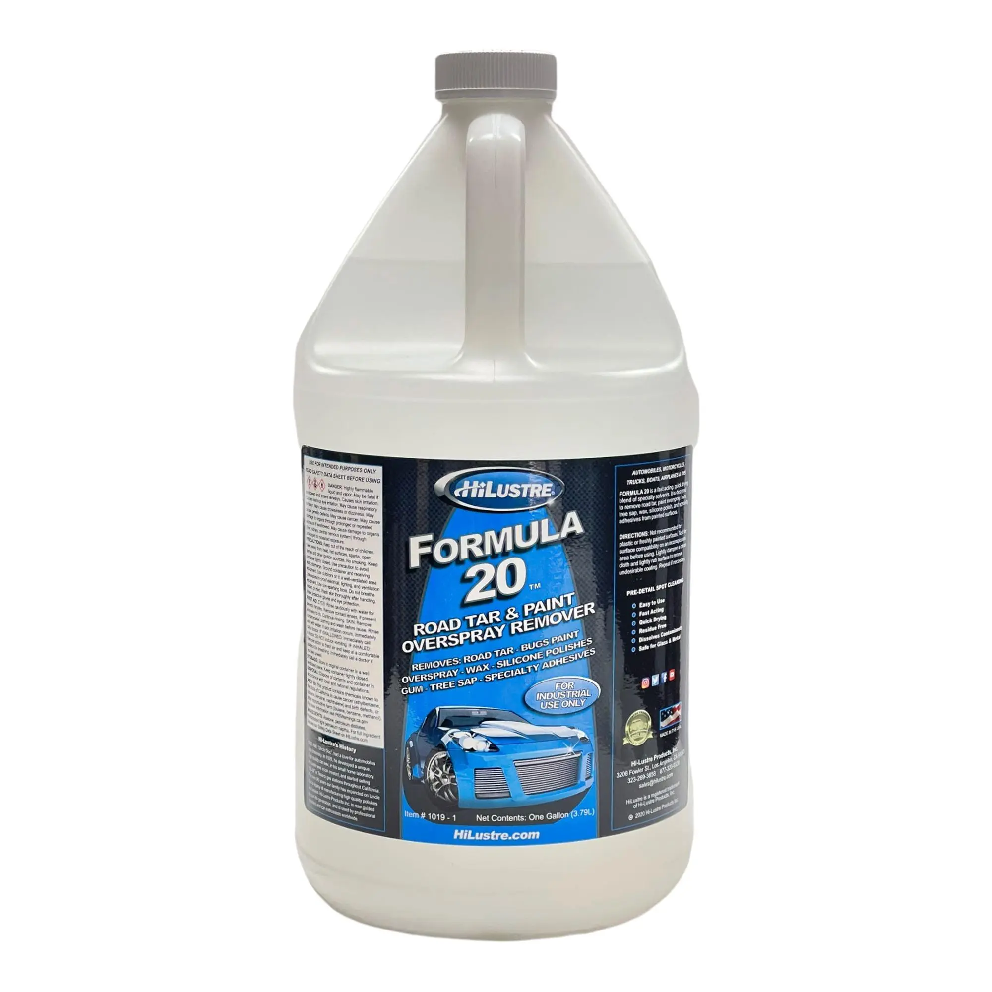 HiLustre® Formula 20 Road Tar and Overspray Remover | VOC Compliant