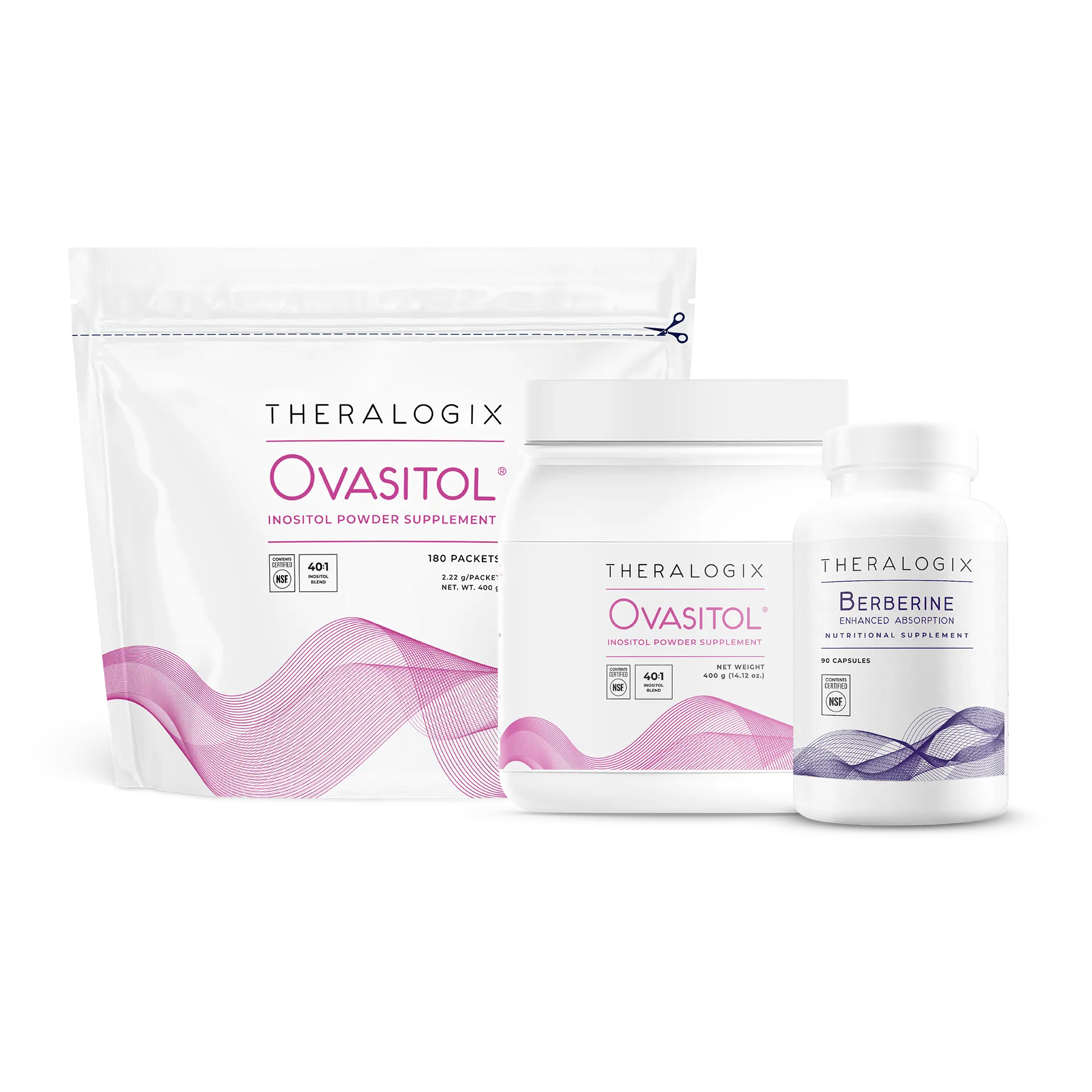 Ovasitol® + Berberine Enhanced Absorption Supplement Bundle Ovasitol® + Berberine Enhanced Absorption Supplement Bundle