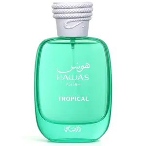 RASASI Hawas Tropical Eau De Parfum Spray for Men 3.4 Ounce - Tropical Scent
