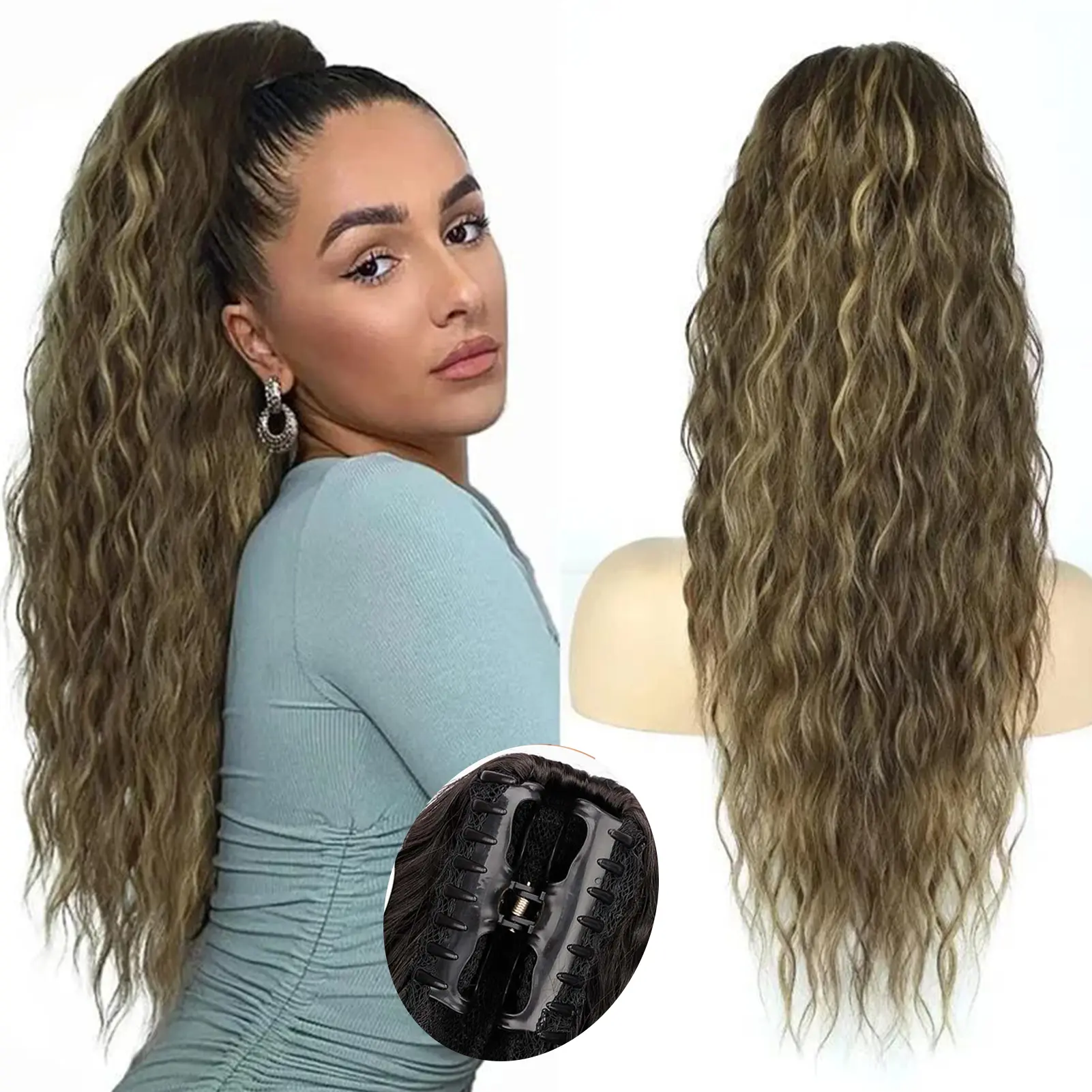 Brown Mixed Dark Blonde