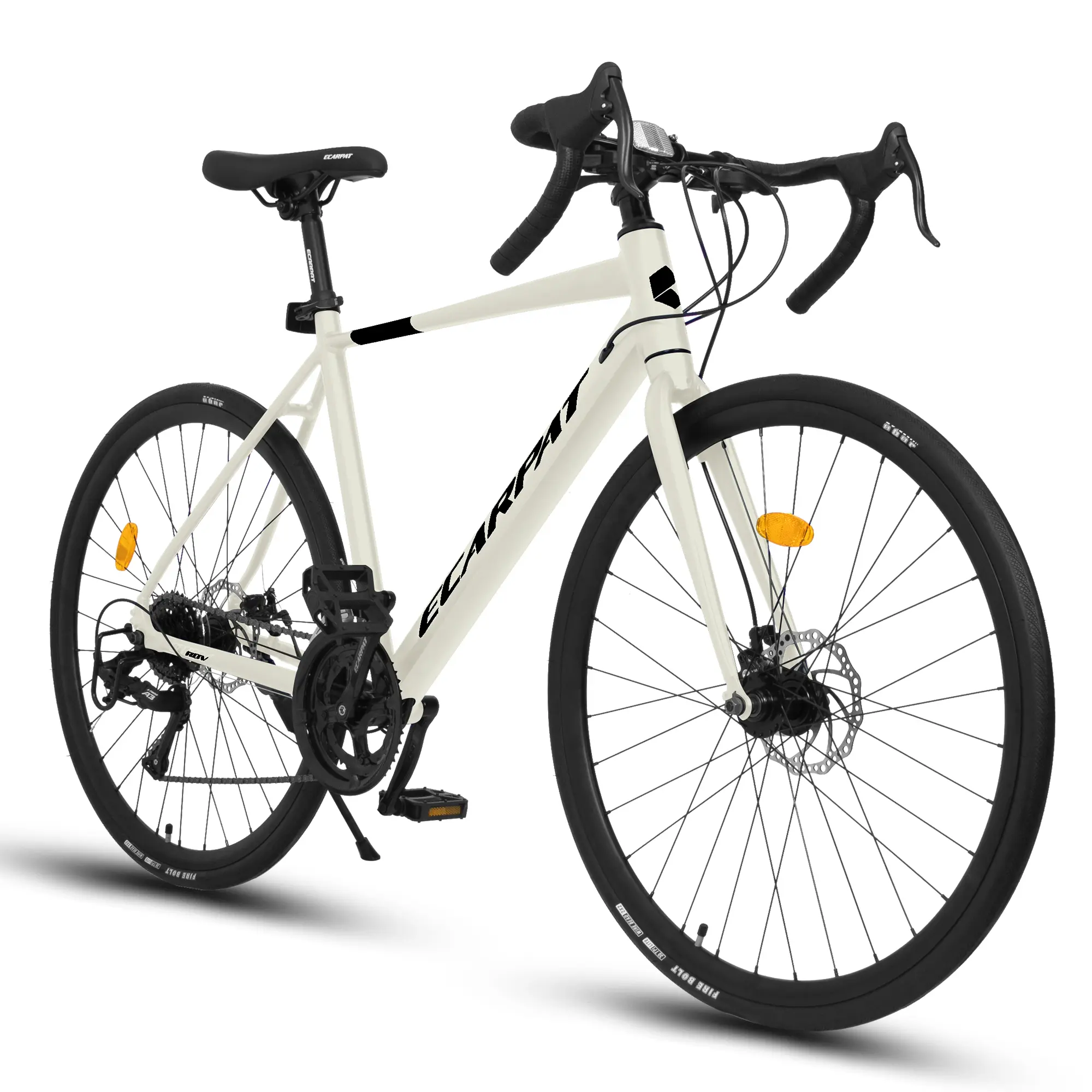 700Cx28 Road Bike, Lightweight Aluminum Frame, Disc Brakes, 16-Speed, Fast Acceleration, Suitable for Men and Women, Ideal for High-Intensity Riding