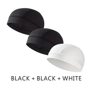 Cooling Skull Cap Helmet Liner – Breathable Lightweight Sweat Wicking Cycling & Motorcycle Hat Liner,Fits Under Helmets