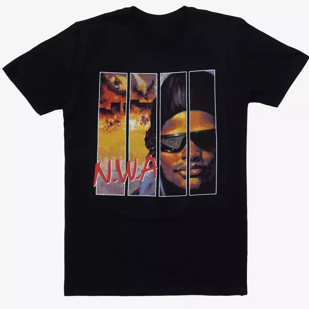 N.W.A Straight Outta Compton Gangsta Rap West Coast Hip Hop Graphic Shirt HY6912