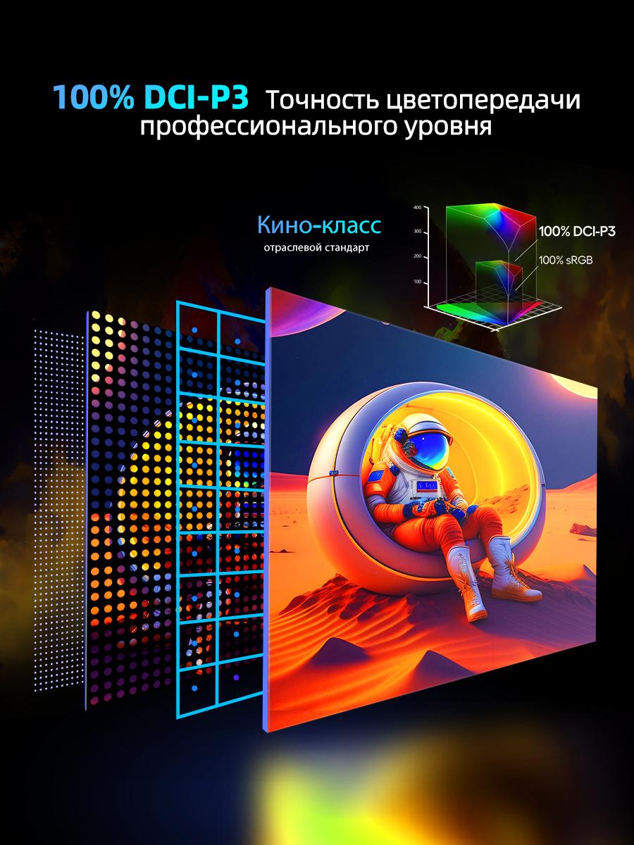 UPERFECT 17.3 inches 144Hz Portable Monitor 105.4% sRGB Full-featured Type-C port for one-cable device connection Immersive large-screen gaming experience Portable model with built-in stand Enable a second screen