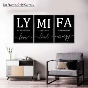 Modern Minimalist Design Frameless Canvas Wall Art, 3 Piece Set, Perfect for Living Room Decor, Contemporary Indoor Style