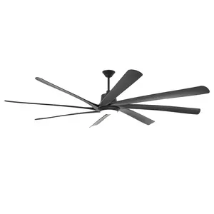 100 Inch Ansel HVLS Fan LED Large Ceiling Fan with Remote Control